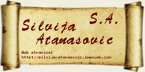 Silvija Atanasović vizit kartica